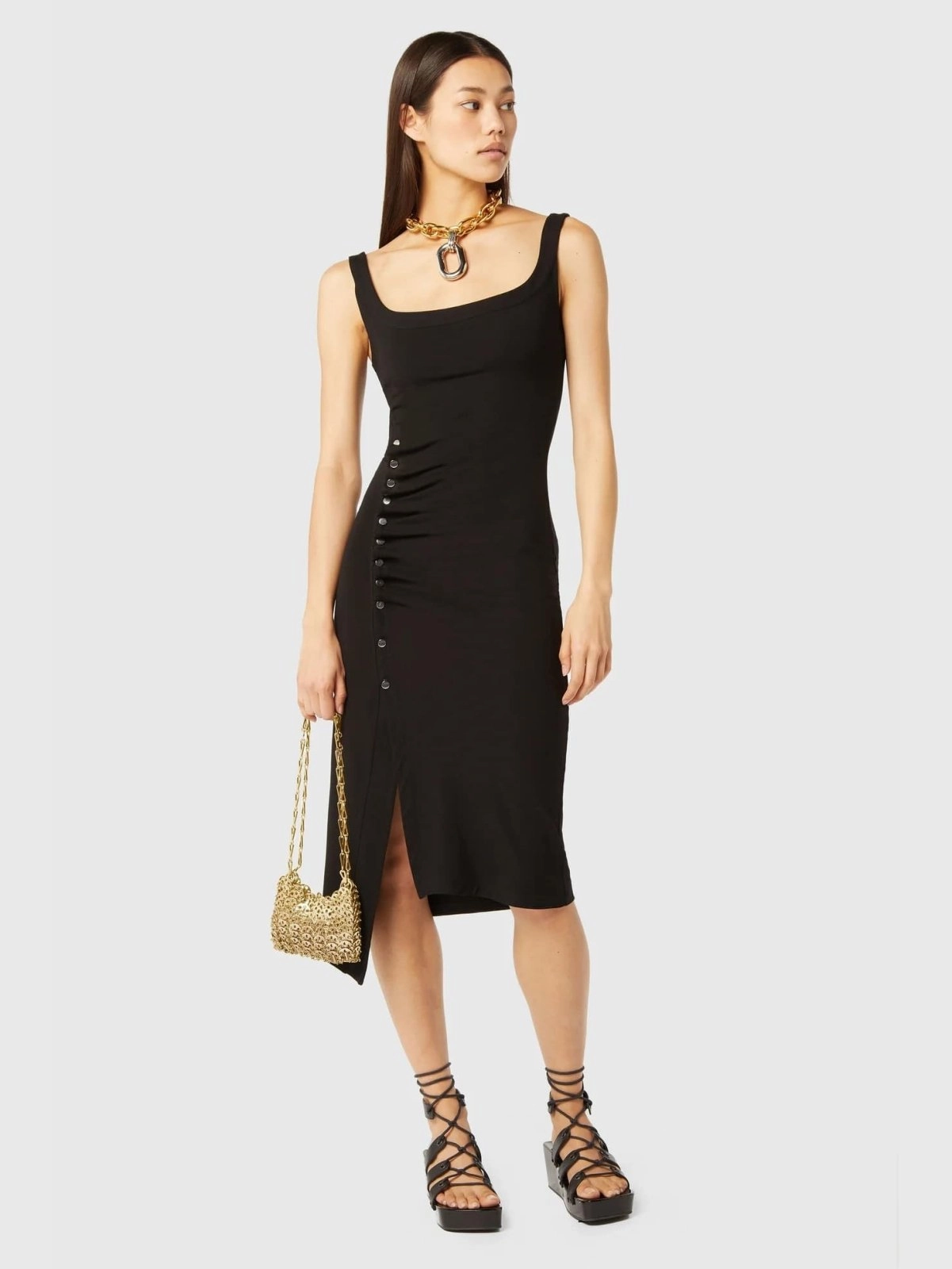 1969 Iconic Gold Nano Shoulder Bag