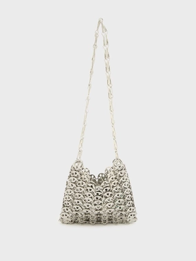 1969 Silver Discs Nano Bag