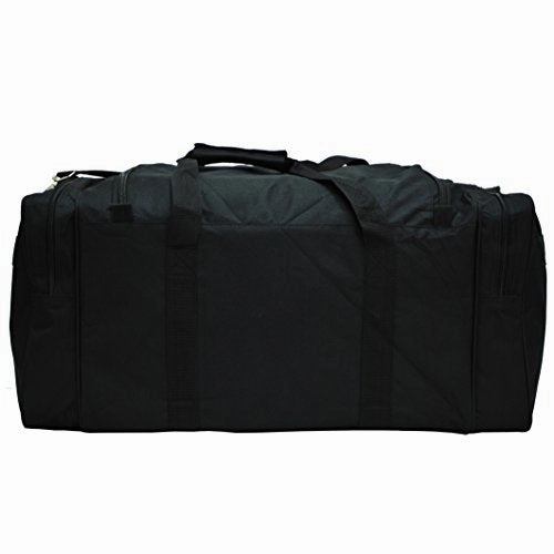30-Inch Two-Tone Sports Duffel Bag/Travel Duffel/ In 3 Colors (Black/Blue)