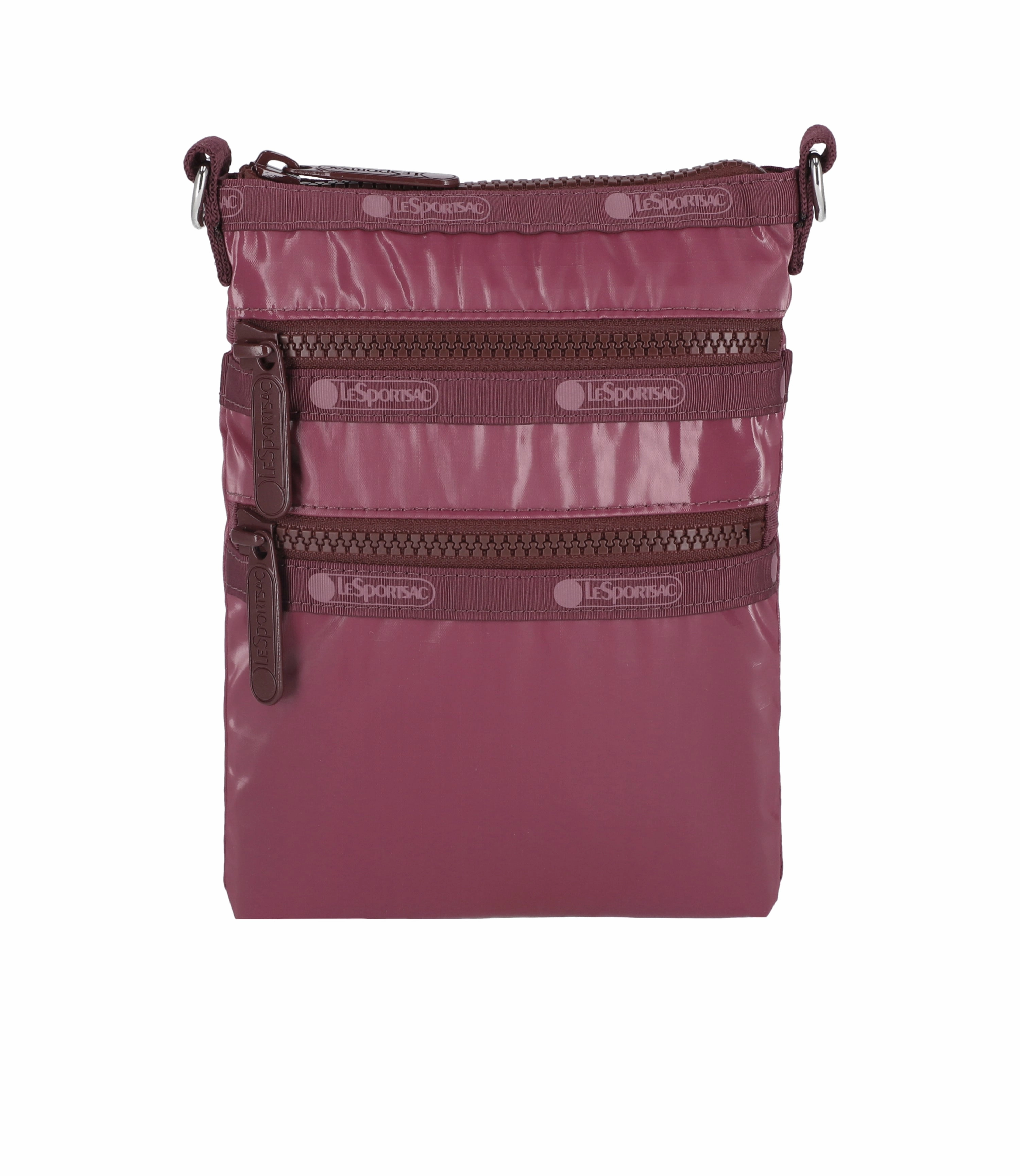 3-Zip Crossbody