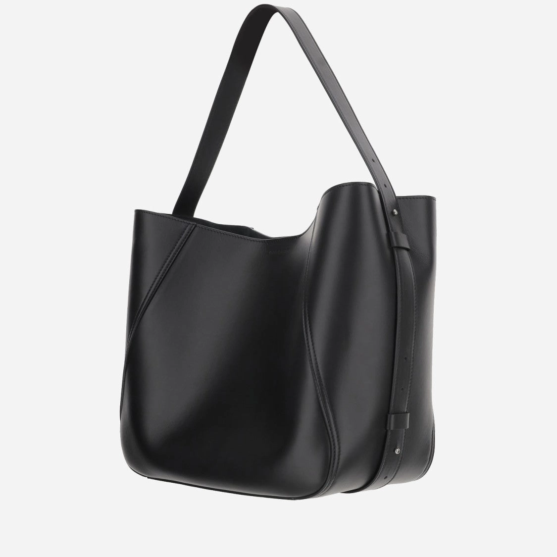 7 Days Lambskin Leather Tote Bag