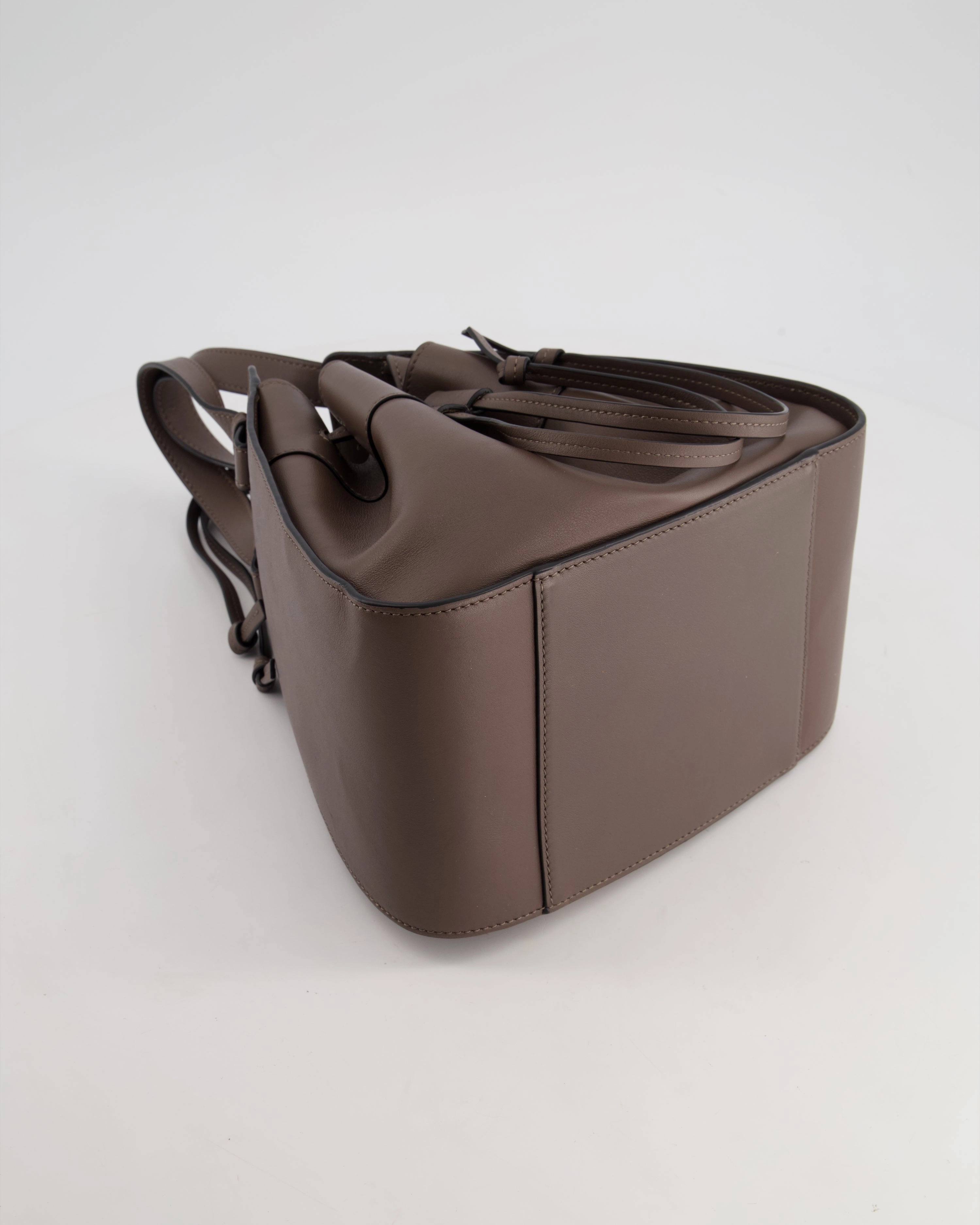 *HOT* Loewe Brown Hammock Small Textured-Leather Shoulder Bag with Silver Hardware  RRP 2,250