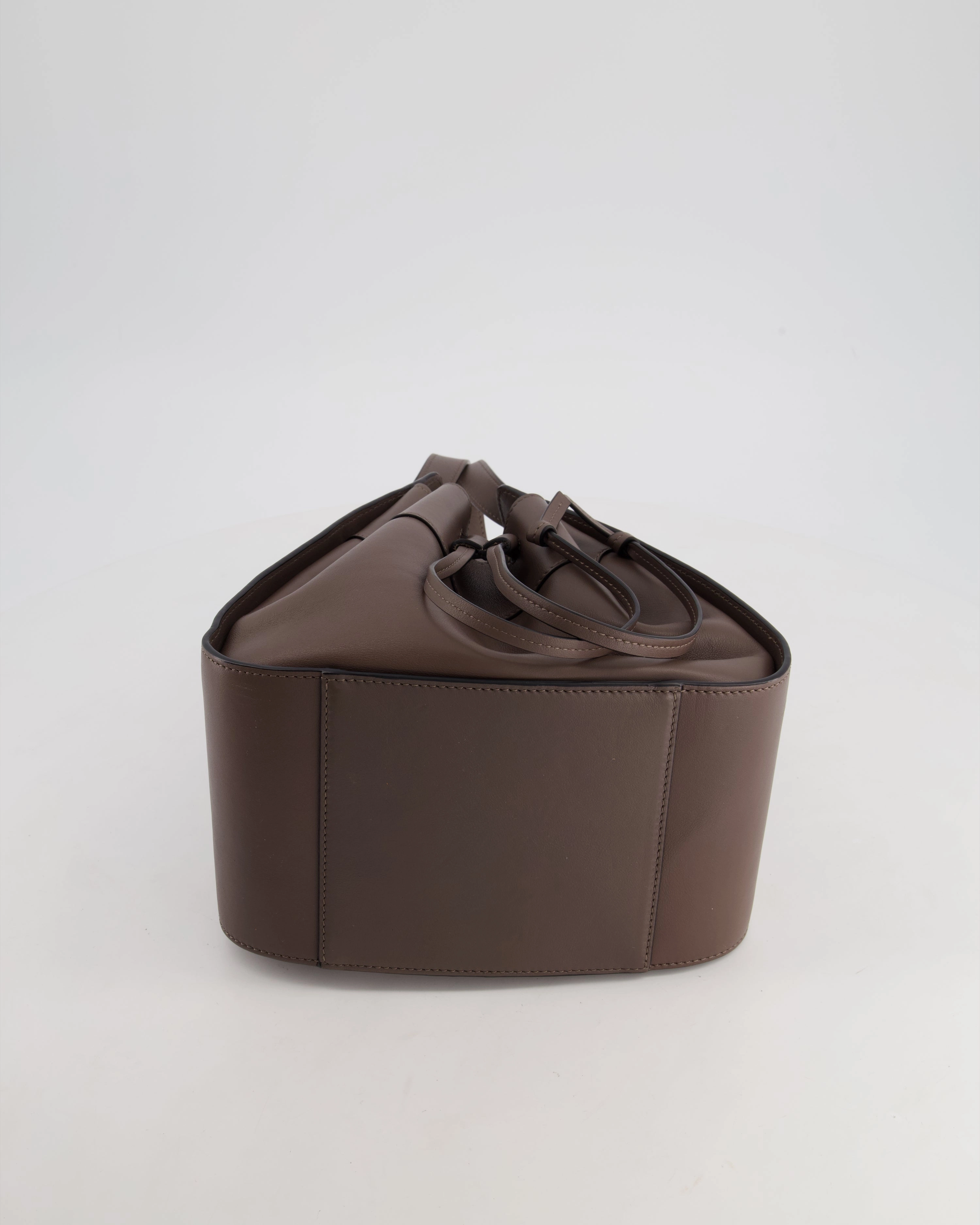 *HOT* Loewe Brown Hammock Small Textured-Leather Shoulder Bag with Silver Hardware  RRP 2,250