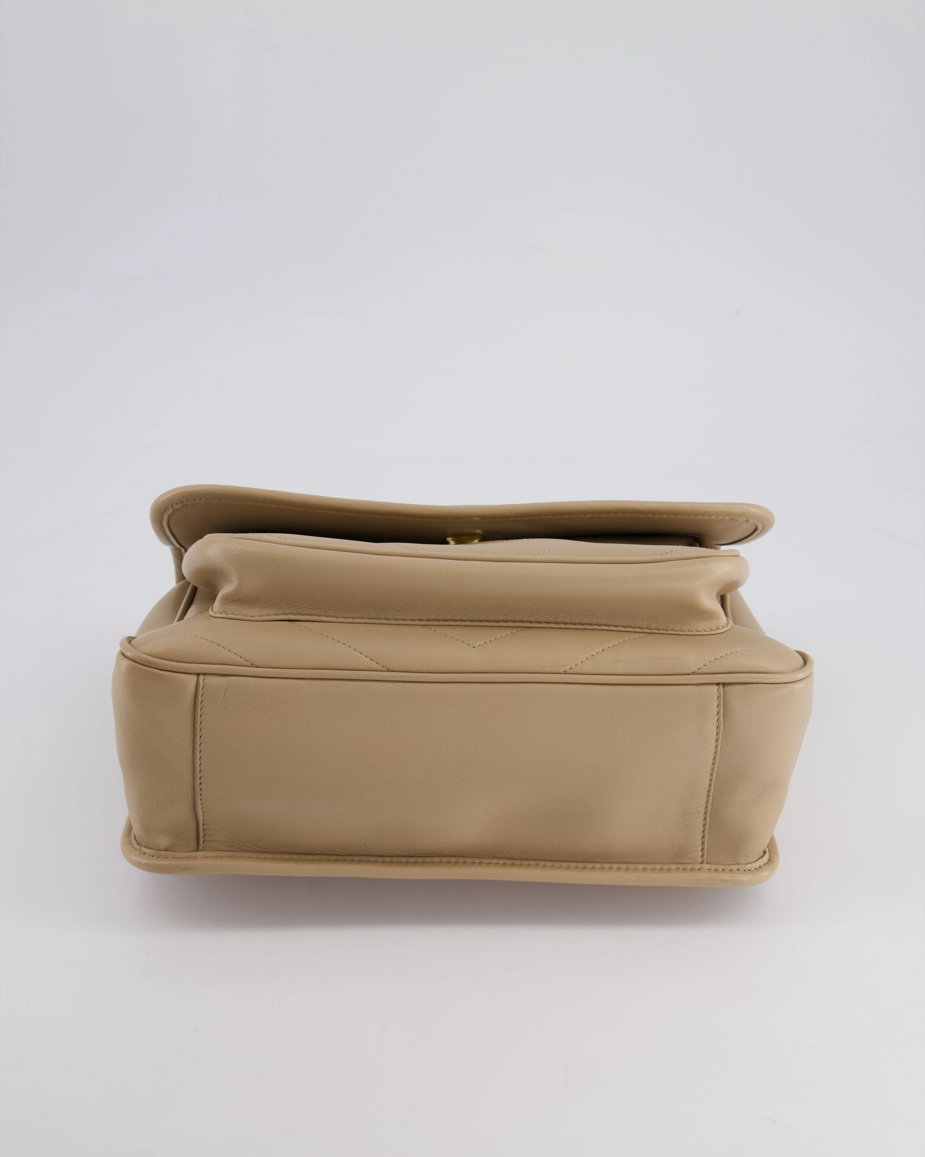 *HOT* Saint Laurent Beige Niki Medium YSL Leather Shoulder Bag in Calfskin Leather with Gold Hardware RRP 2,430