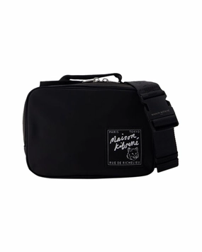 ""The Traveller"" Belt Bag - Maison Kitsune - Synthetic - Black