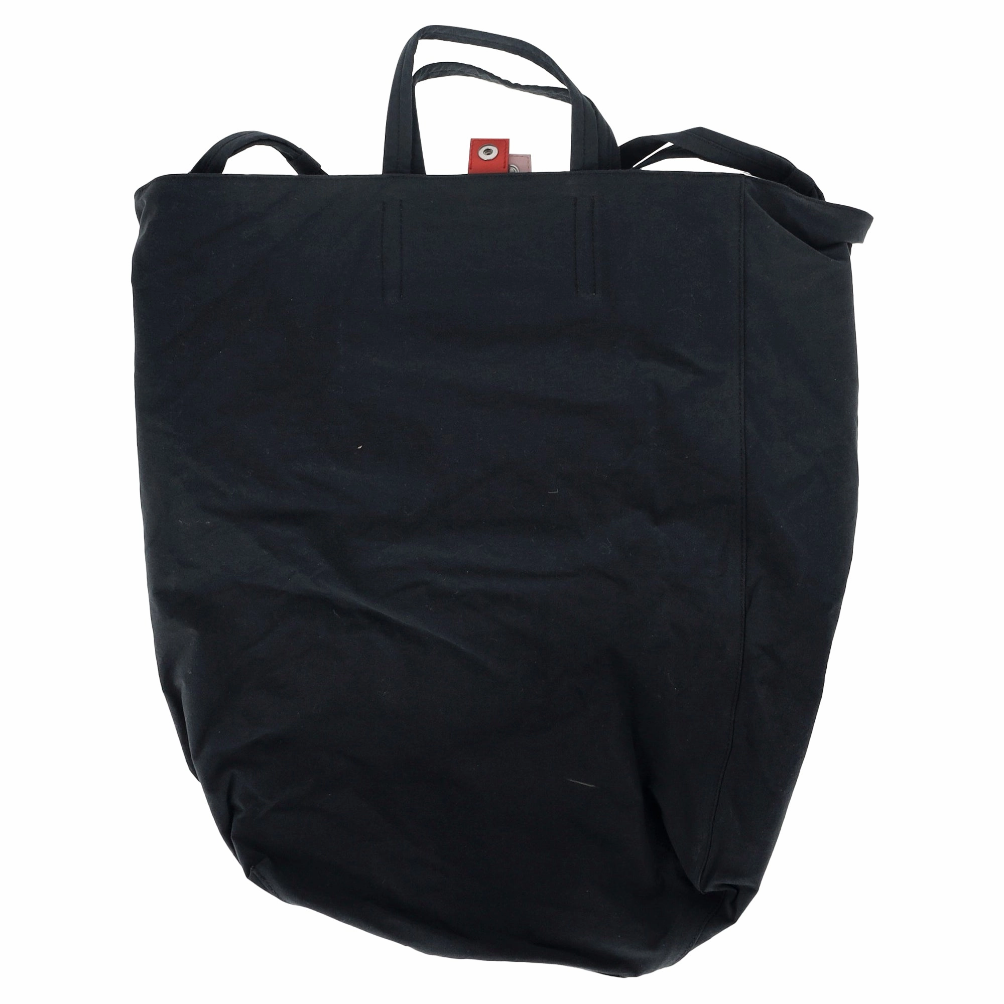 Acne Studios Baker Tote in Black Cotton