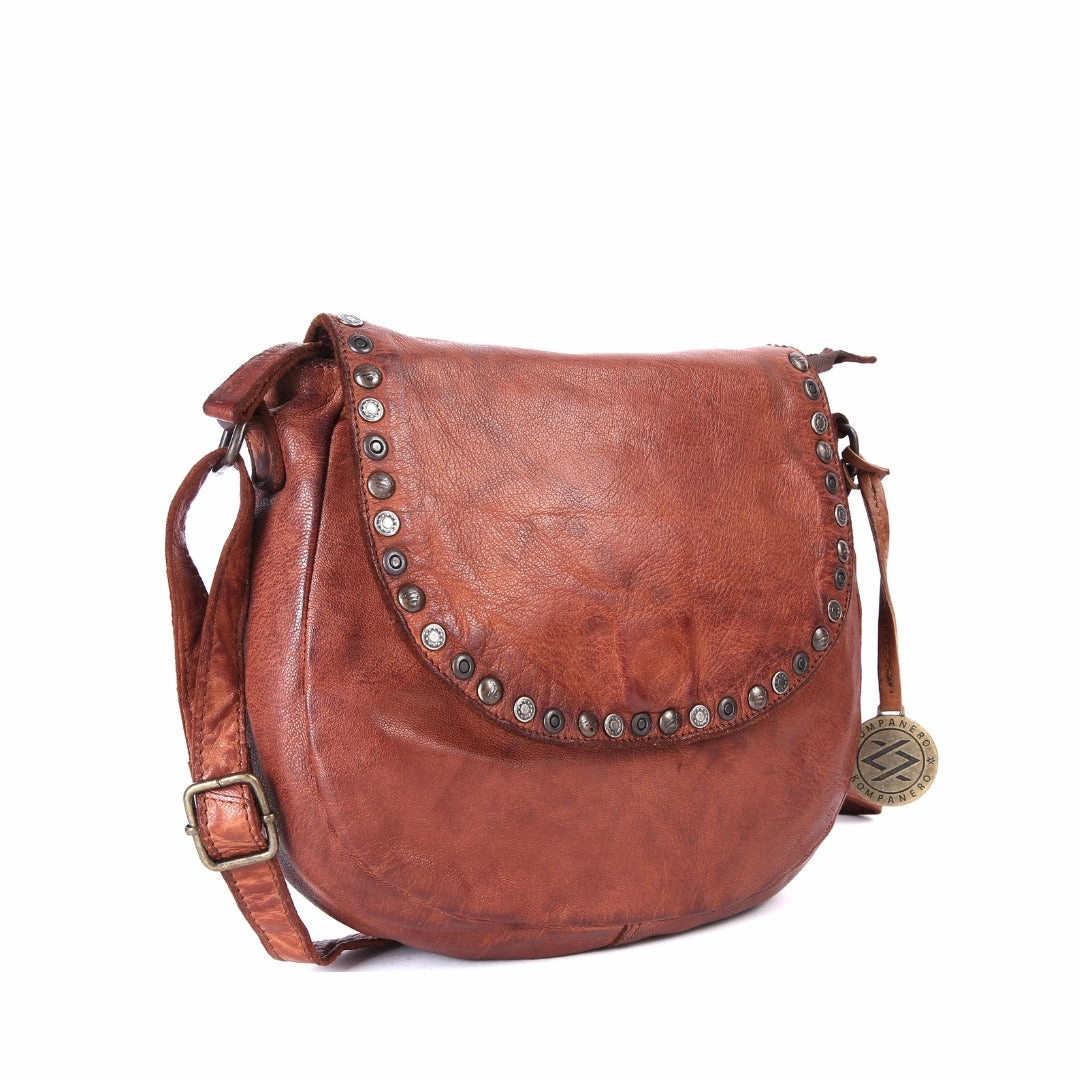 Aiden - The Crossbody -Cognac