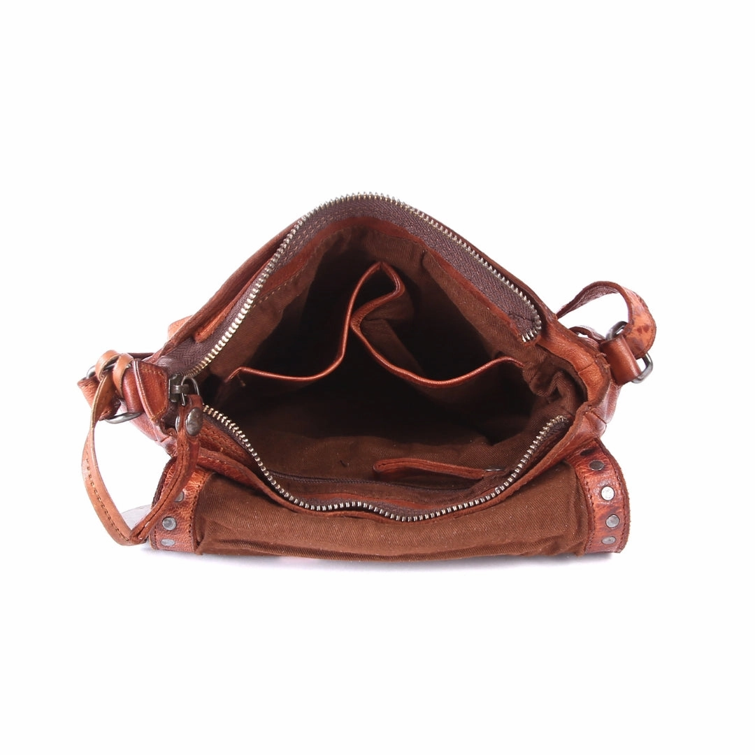 Aiden - The Crossbody -Cognac