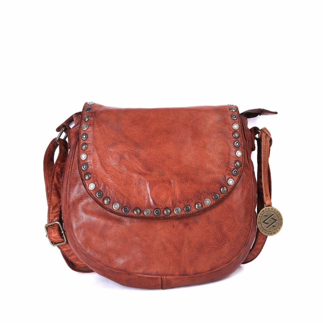 Aiden - The Crossbody -Cognac