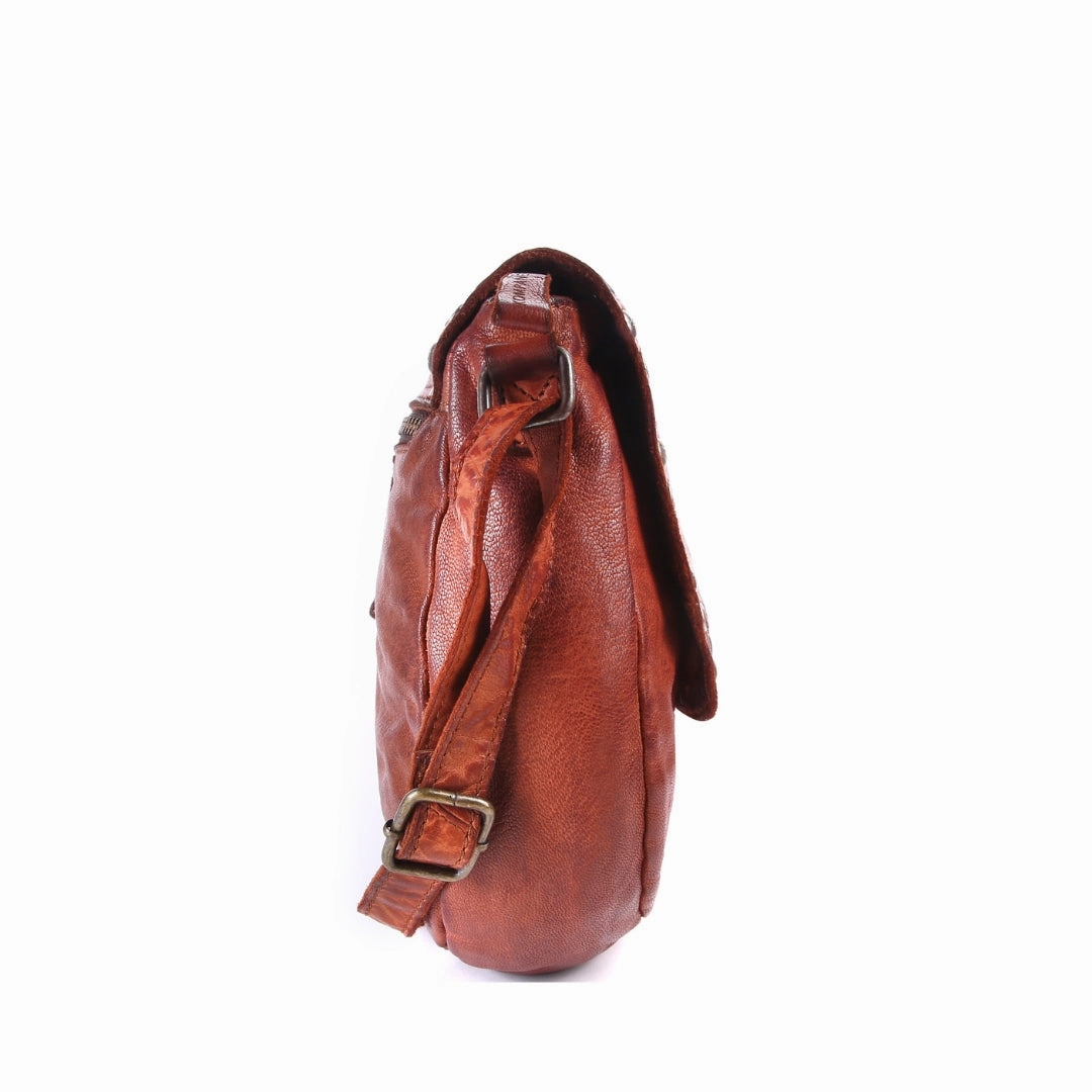 Aiden - The Crossbody -Cognac