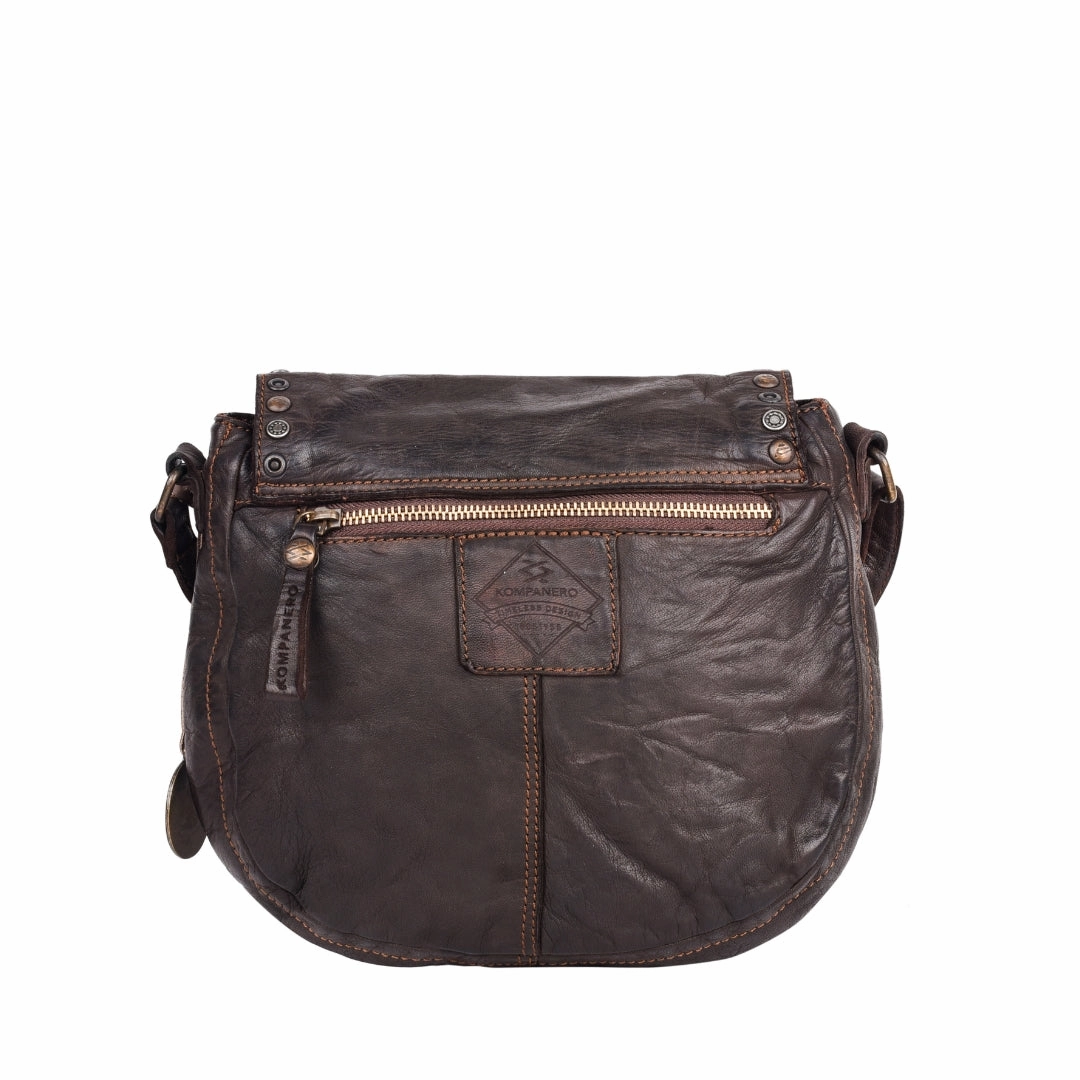 Aiden - The Crossbody -Dark Brown