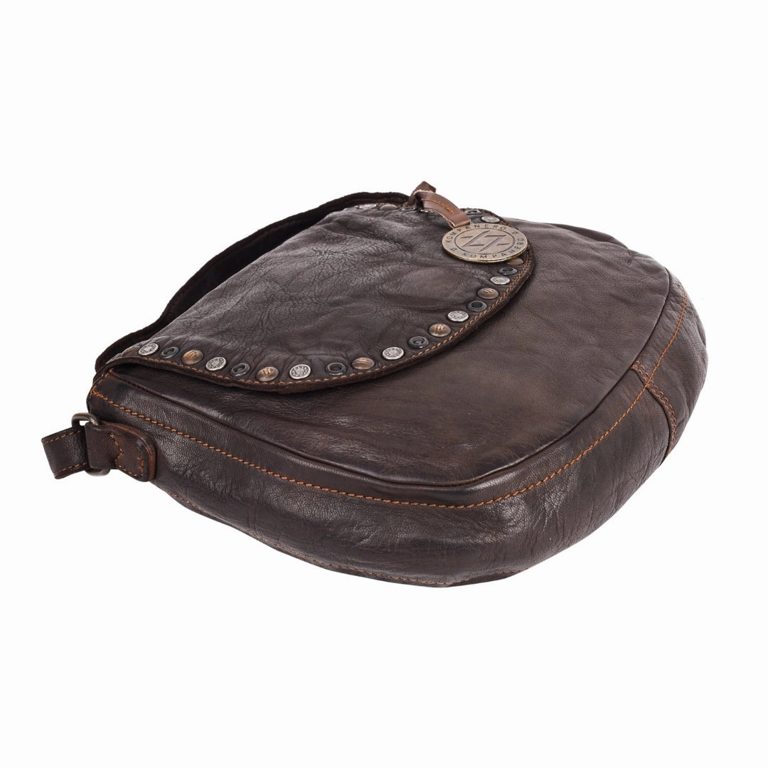 Aiden - The Crossbody -Dark Brown