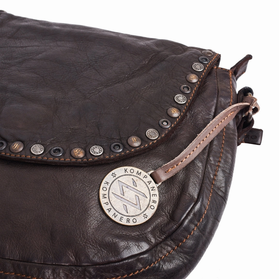 Aiden - The Crossbody -Dark Brown