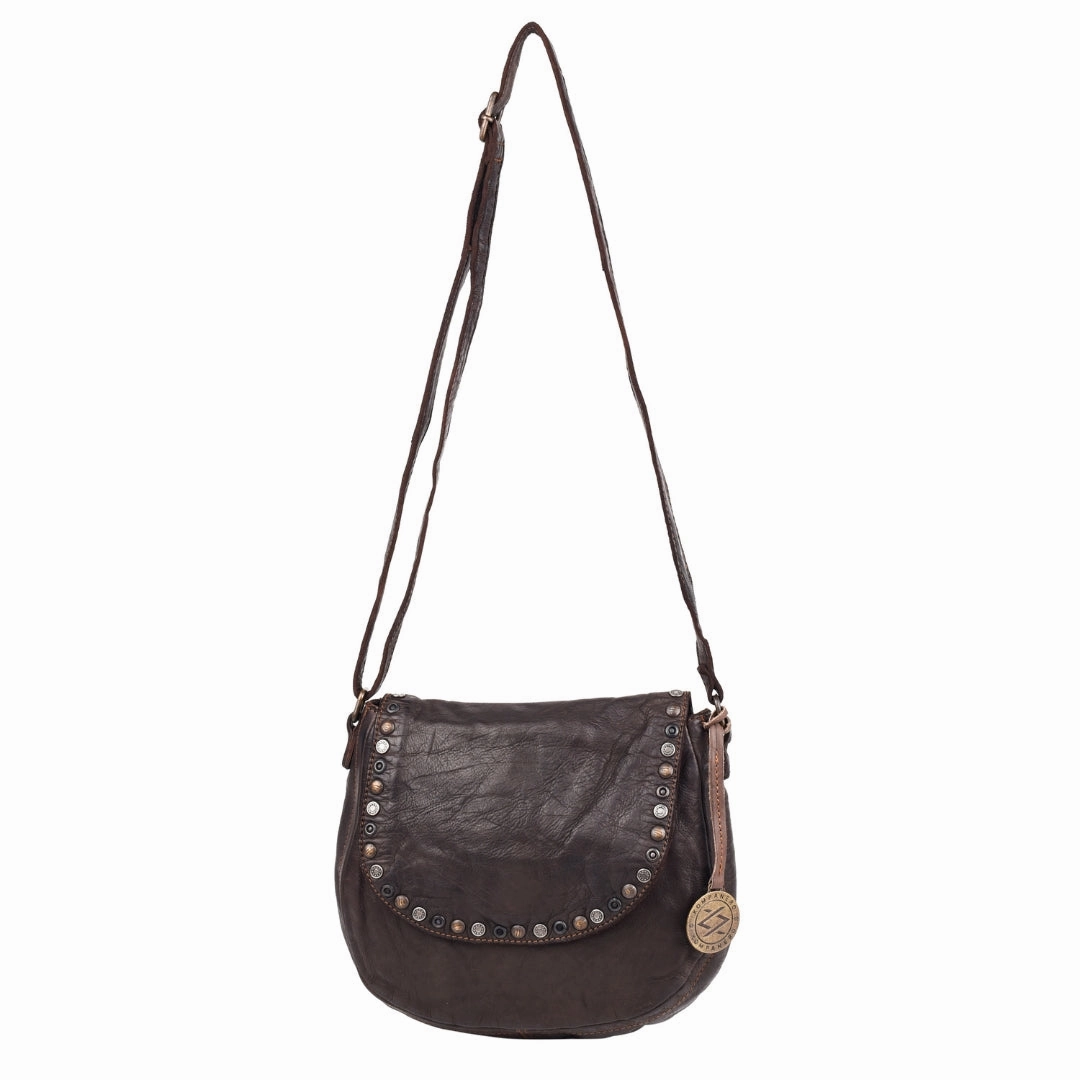 Aiden - The Crossbody -Dark Brown