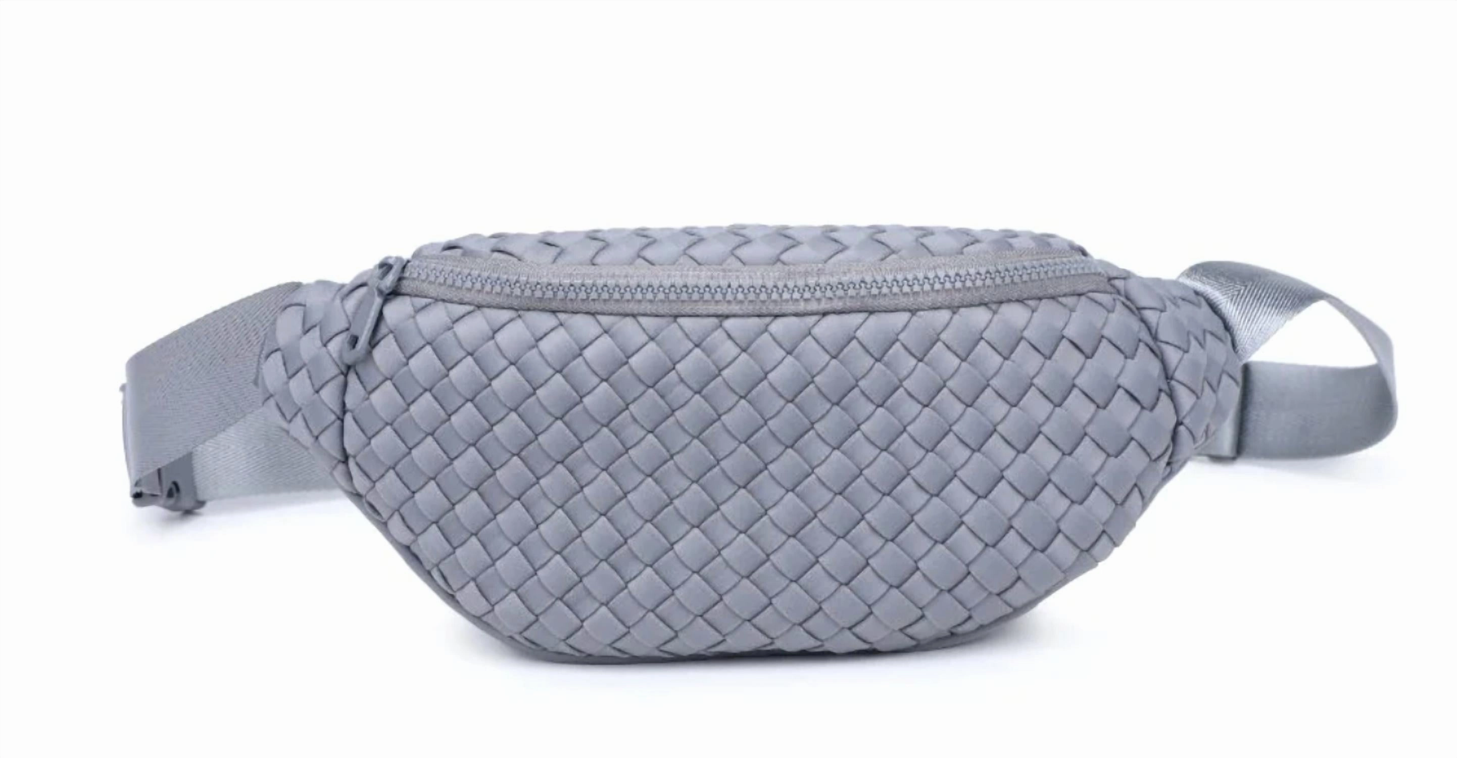 Aim High Belt Bag In Grey