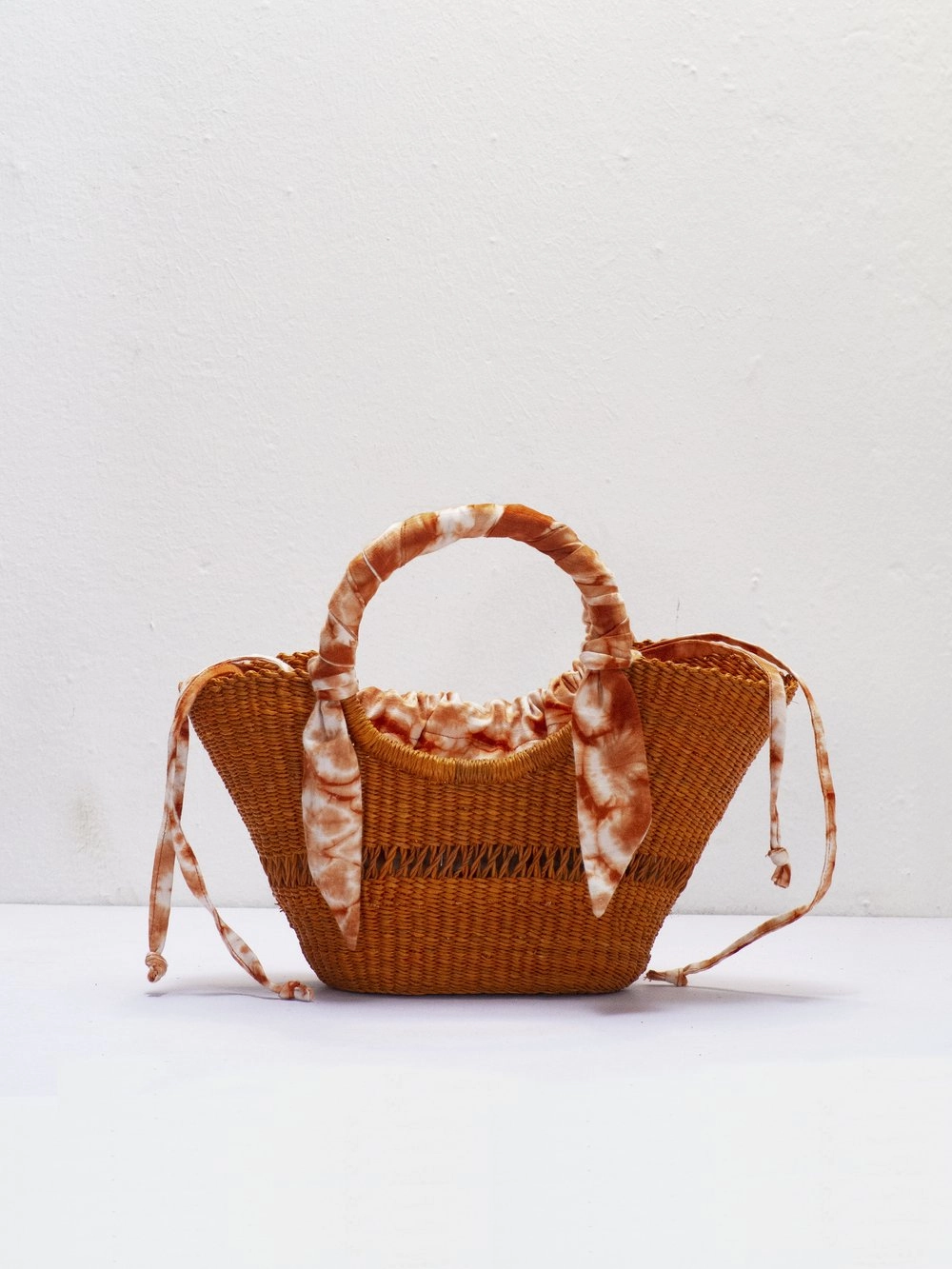 AKETEKETE Woven Butterfly Tote Bag - Small
