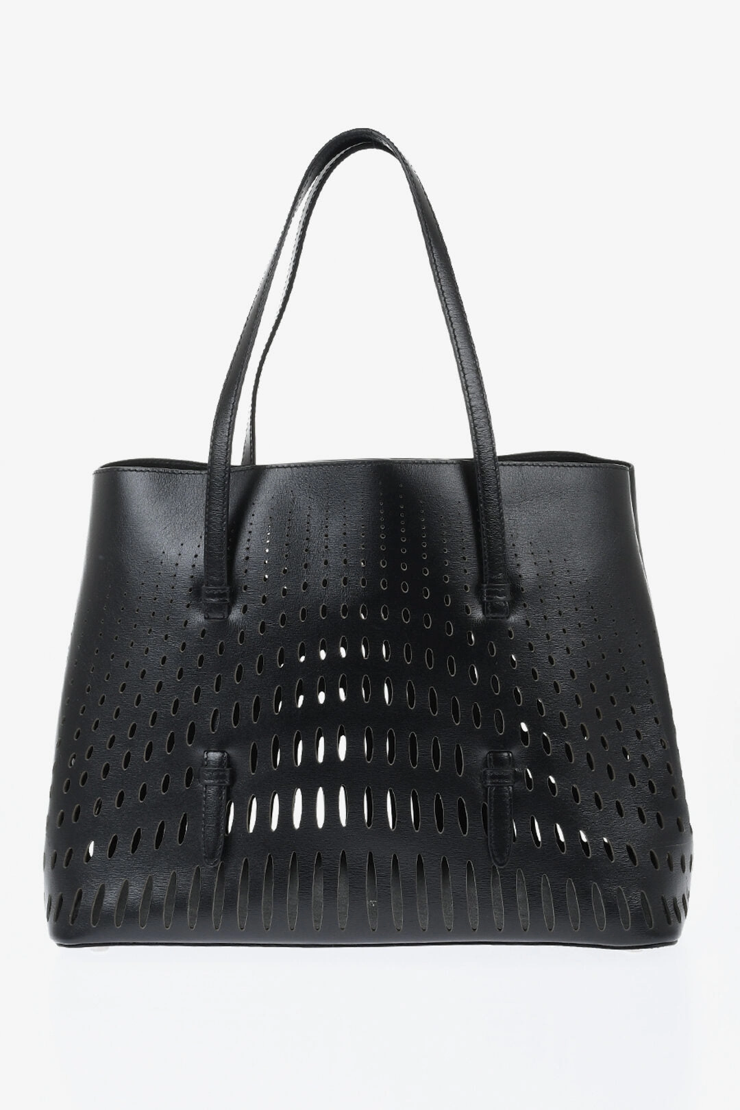 Alaia Leather Tite Bag With Cutout