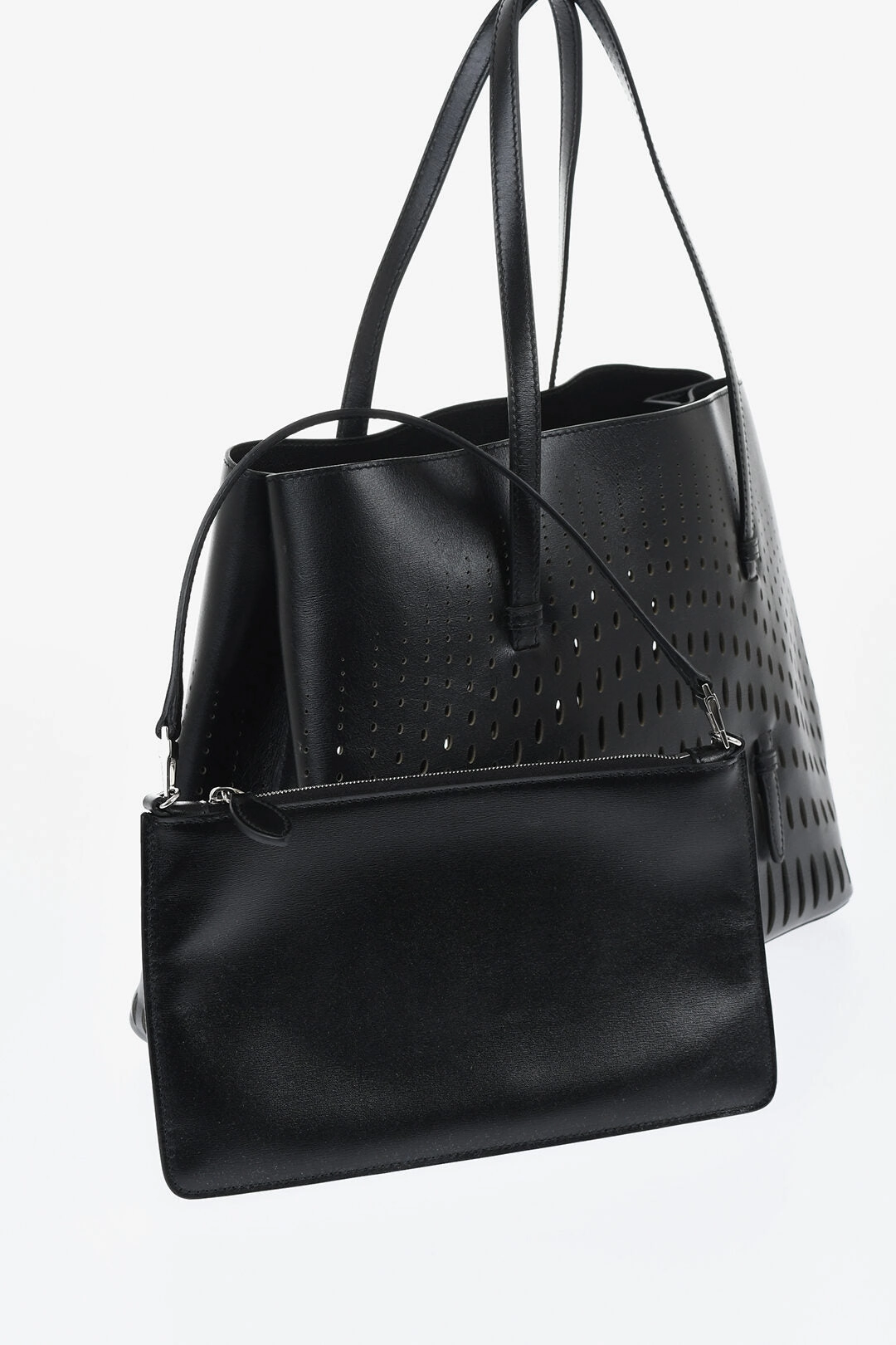 Alaia Leather Tite Bag With Cutout