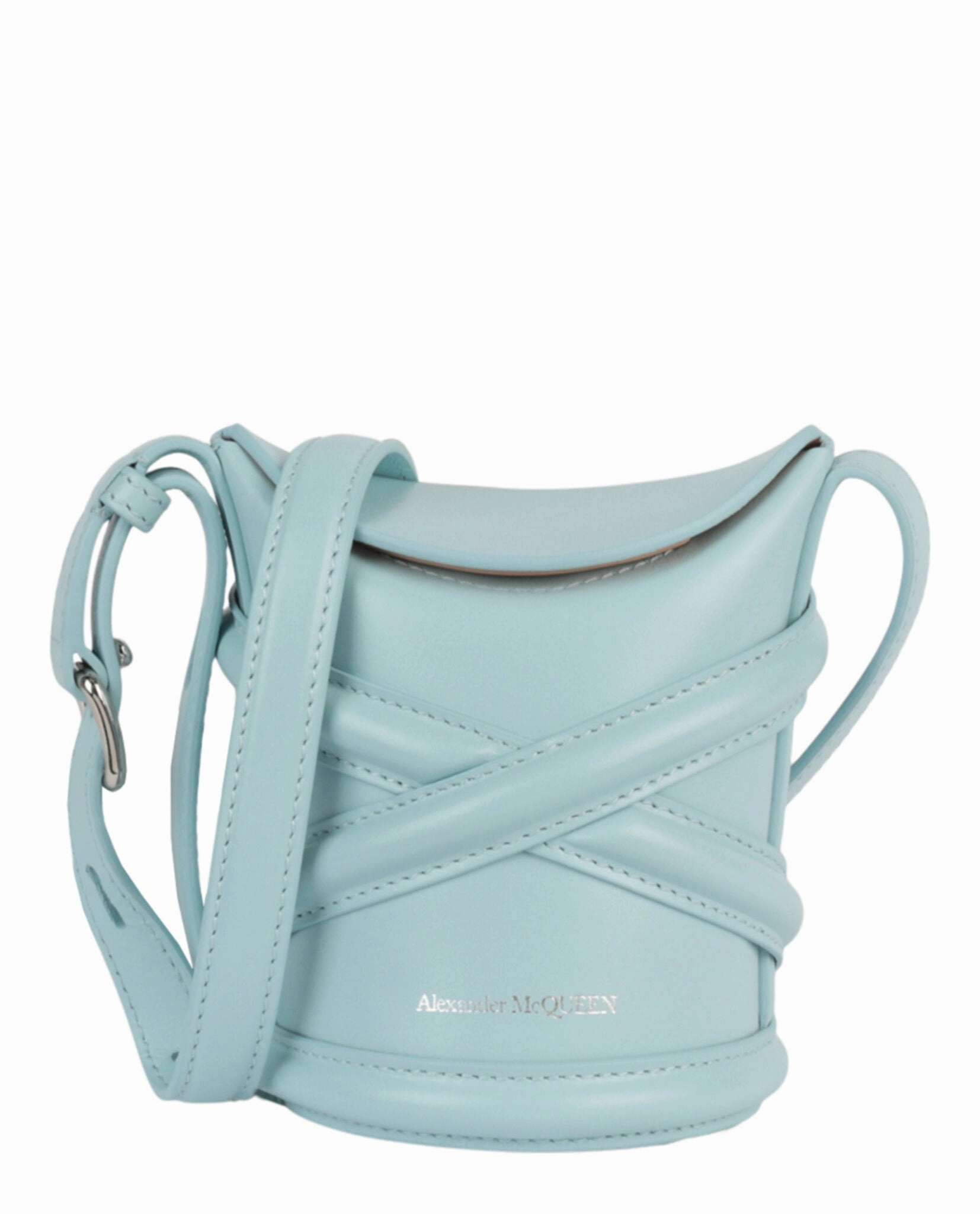 Alexander McQueen The Curve Mini Shoulder Bag 682683-1YBA7-4506