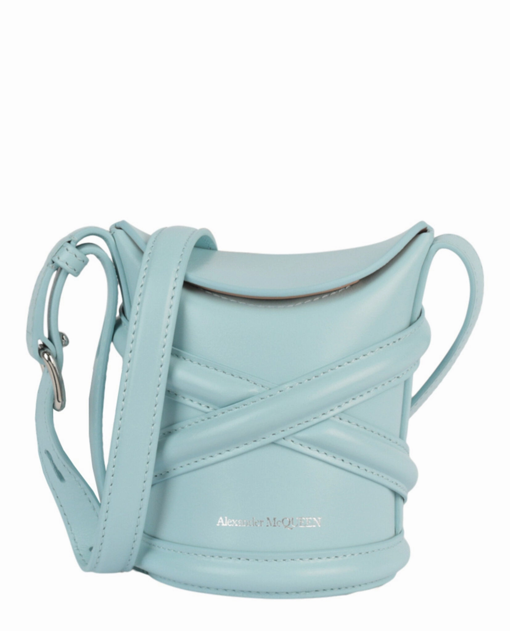 Alexander McQueen The Curve Mini Shoulder Bag 682683-1YBA7-4506