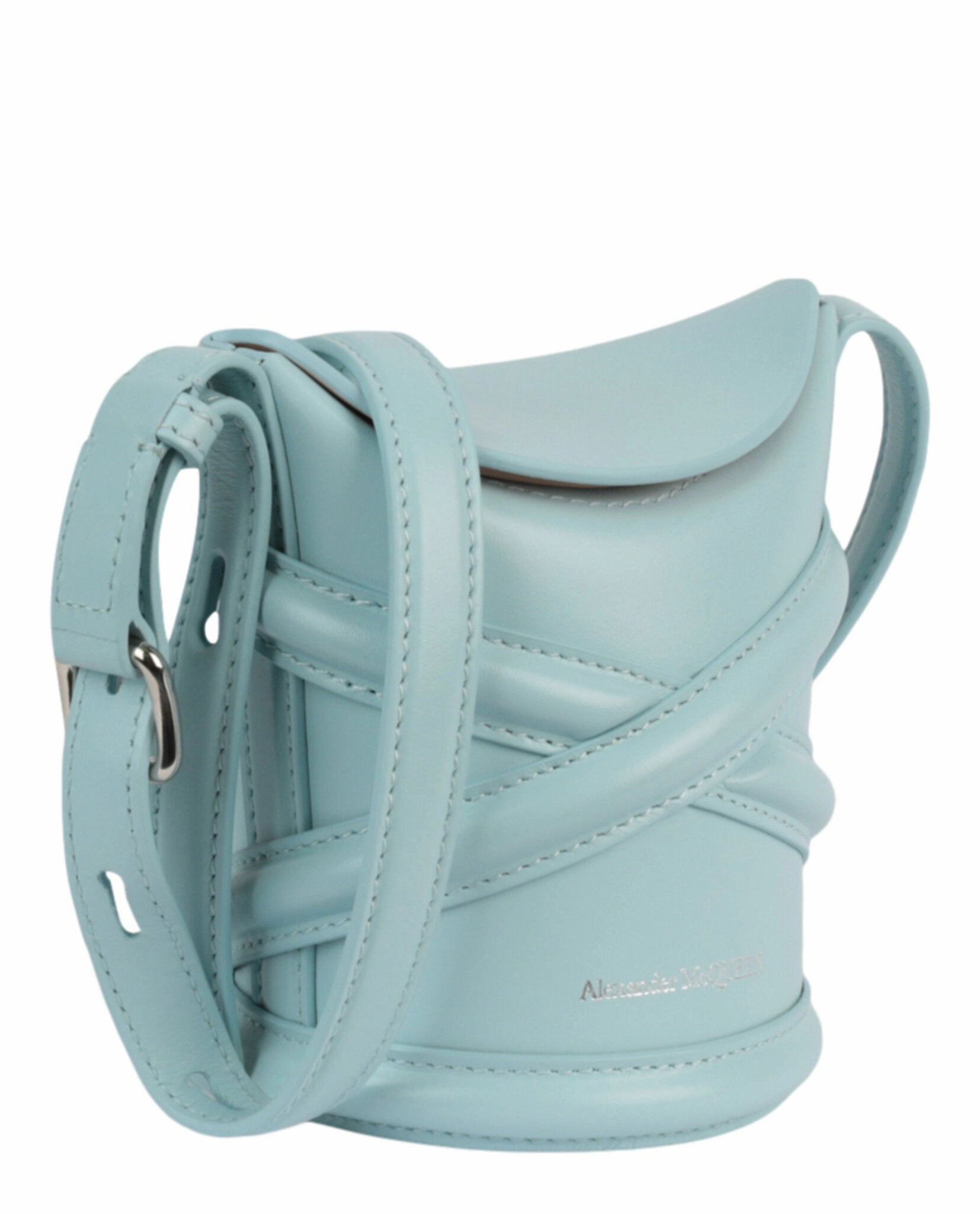 Alexander McQueen The Curve Mini Shoulder Bag 682683-1YBA7-4506