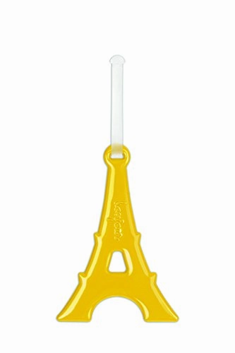 ALIFE DESIGN EIFFEL TOWER LUGGAGE TAG (YELLOW)