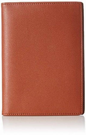 Amazonbasics Leather Rfid Blocking Passport Wallet, Brown