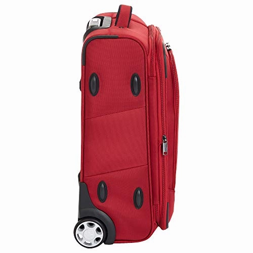 Amazonbasics Premium Upright Expandable Softside Suitcase With Tsa Lock 2-Piece Set - 22/26-Inch,