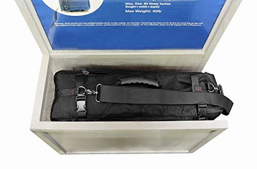 American Stoic Carry On Bag Black - 50L TSA Approved Weekender Bag  Convertible from 19 Laptop Backpack to Carryon Duffel Bag  22x14x9 (43 linear) Inches