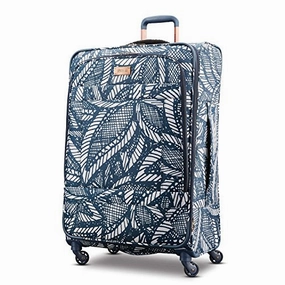 American Tourister Belle Voyage Spinner 28, Floral Indigo Sand