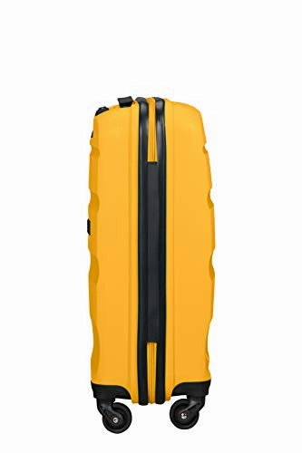 American Tourister Bon Air - Spinner Small Strict Hand Luggage, 55 cm, 31.5 liters, Yellow (Light Yellow)