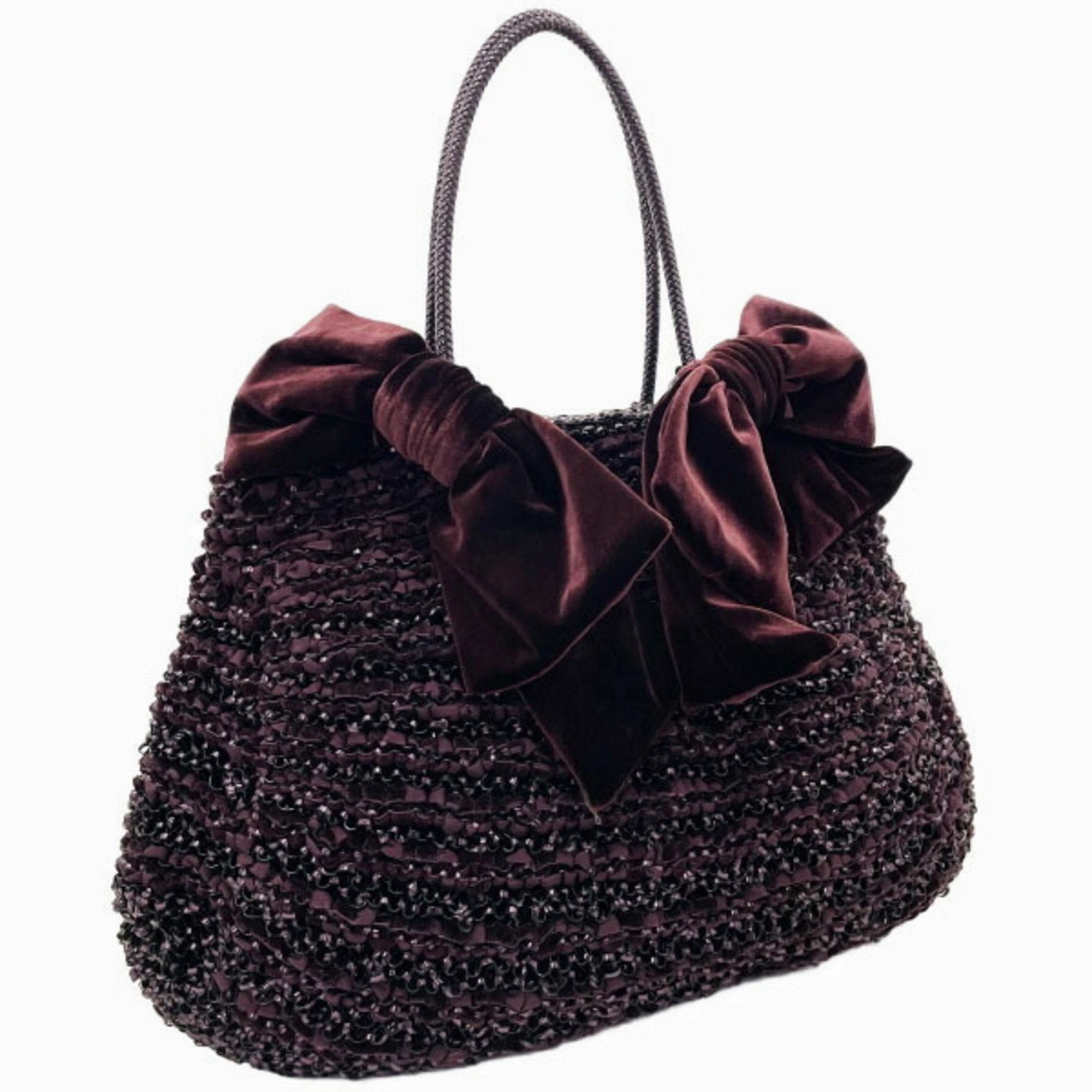 Anteprima  Color Pvc Wire Velvet Handbag Tote Bag (Pre-Owned)