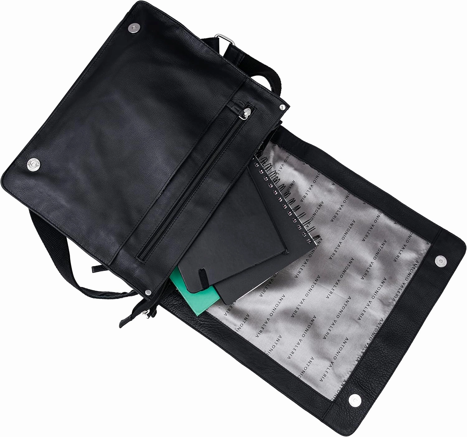 Antonio Valeria Albert Premium Leather Messenger Bag for Men