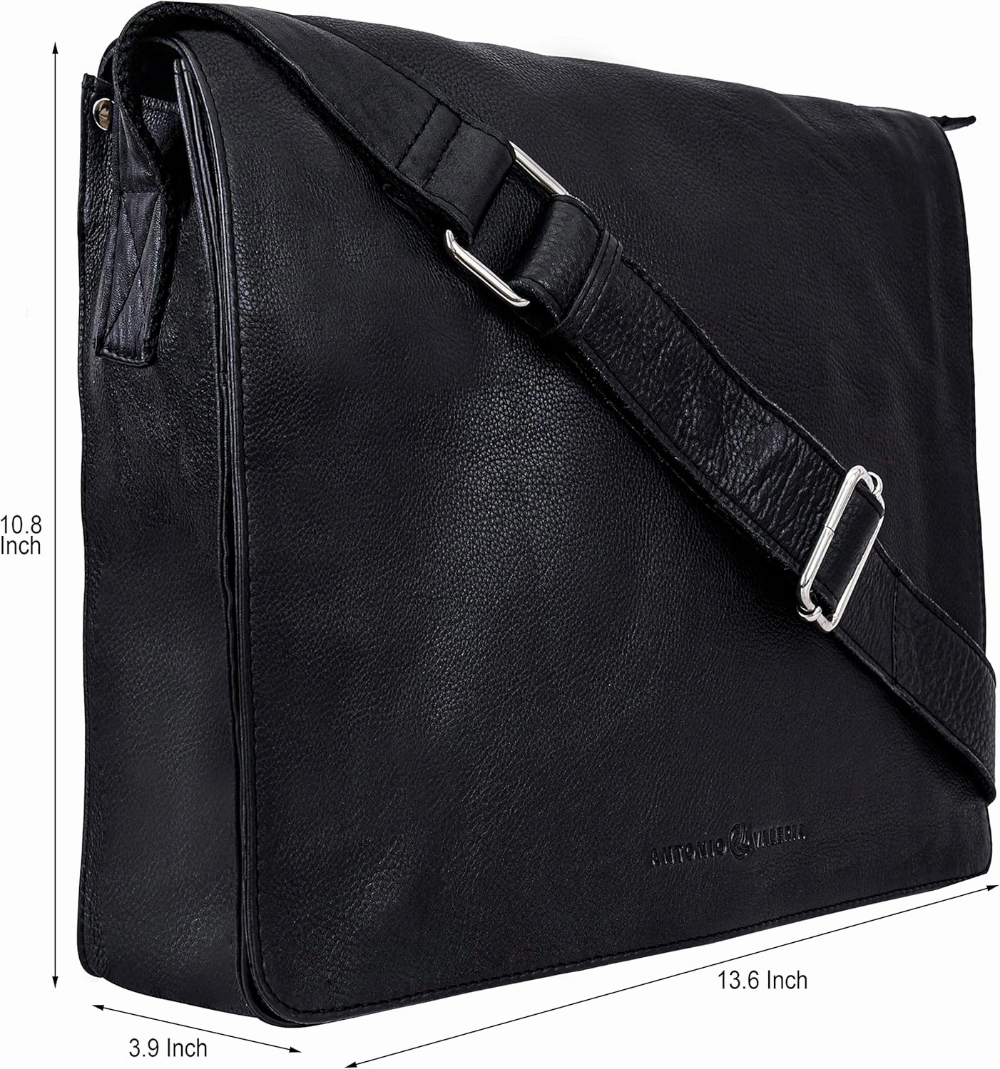Antonio Valeria Albert Premium Leather Messenger Bag for Men