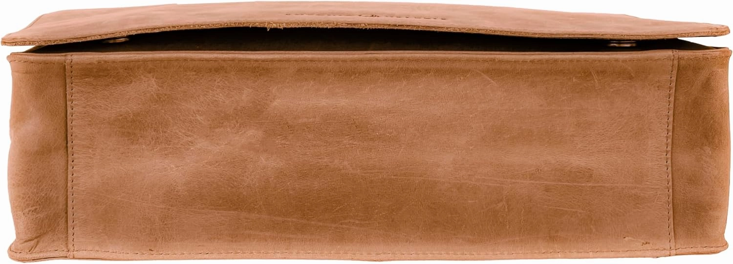 Antonio Valeria Albert Premium Leather Messenger Bag for Men