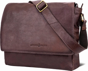 Antonio Valeria Robert Premium Leather Messenger Bag for Men