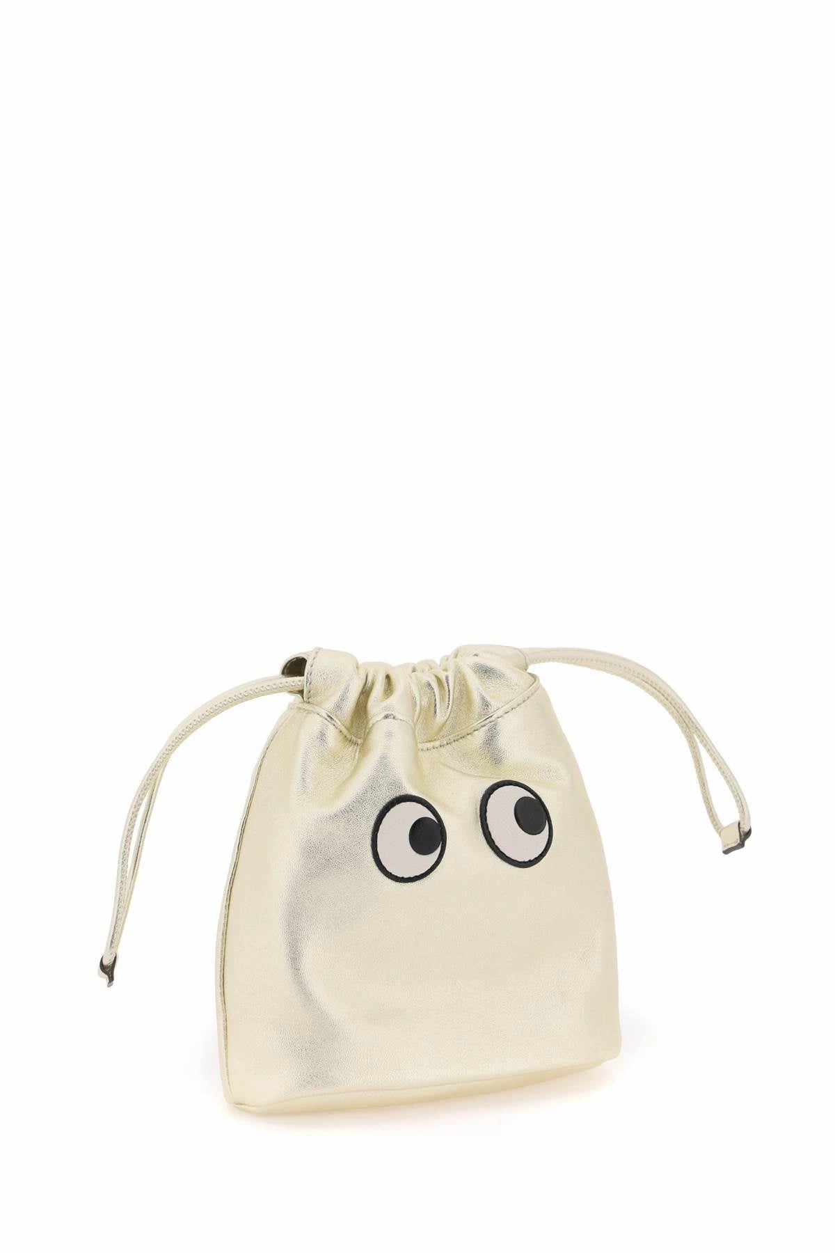 Anya hindmarch eyes drawstring pouch