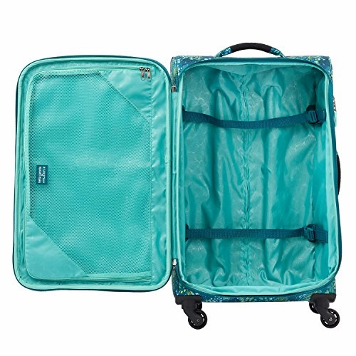 Atlantic Ultra Lite 4 | 21, 24, And 28-Inch Expandable Spinners, Travel Pillow (Lulu Green)