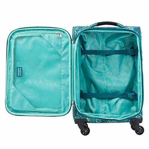 Atlantic Ultra Lite 4 | 21, 24, And 28-Inch Expandable Spinners, Travel Pillow (Lulu Green)