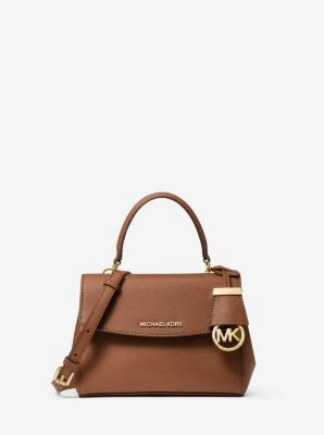 Ava Extra-Small Saffiano Leather Crossbody