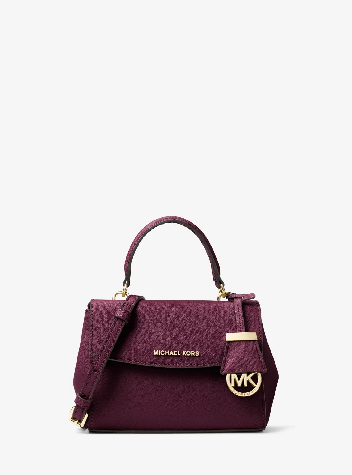 Ava Extra-Small Saffiano Leather Crossbody