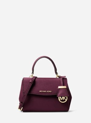 Ava Extra-Small Saffiano Leather Crossbody