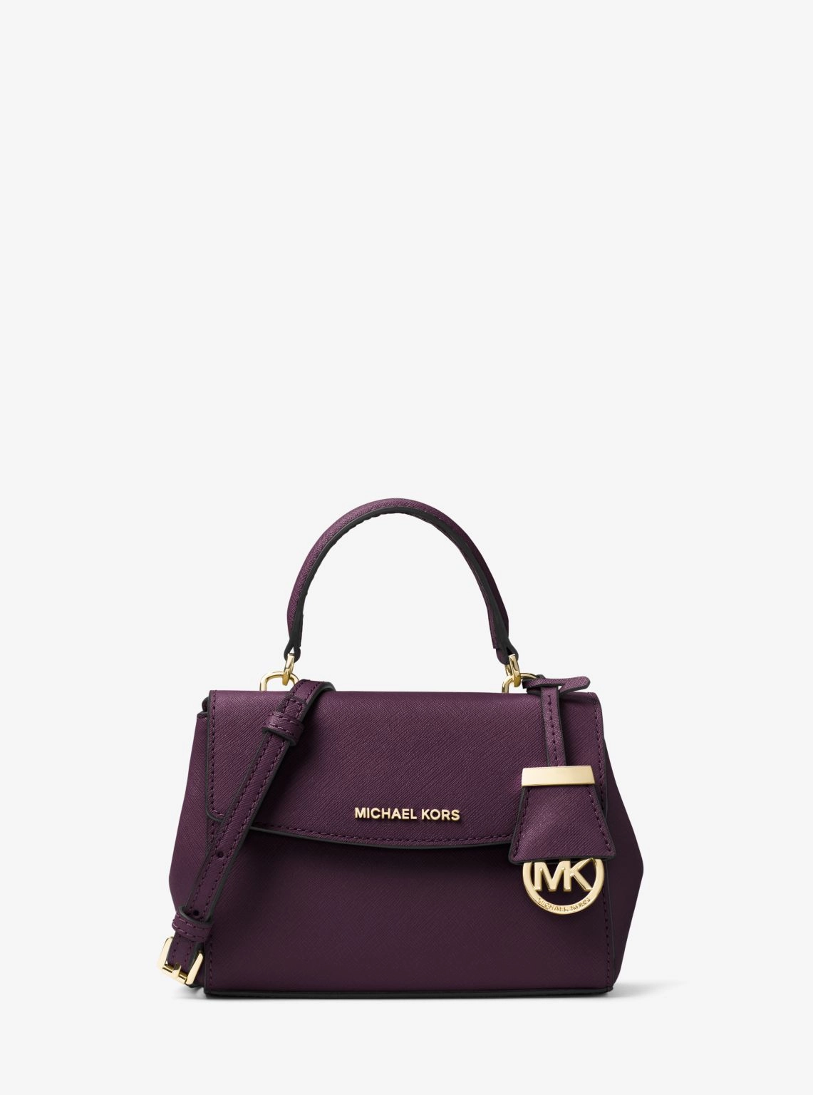 Ava Extra-Small Saffiano Leather Crossbody