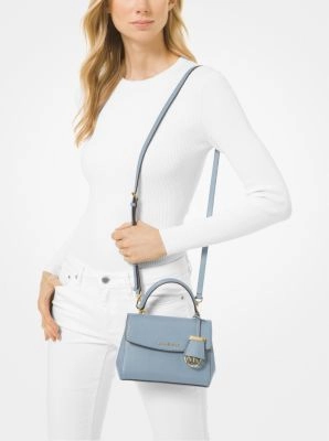 Ava Extra-Small Saffiano Leather Crossbody