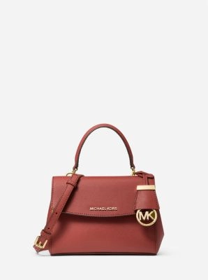 Ava Extra-Small Saffiano Leather Crossbody