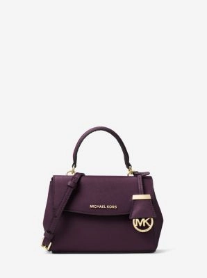 Ava Extra-Small Saffiano Leather Crossbody