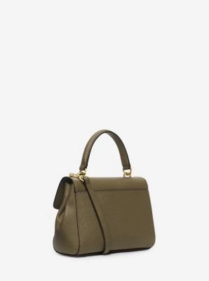 Ava Extra-Small Saffiano Leather Crossbody