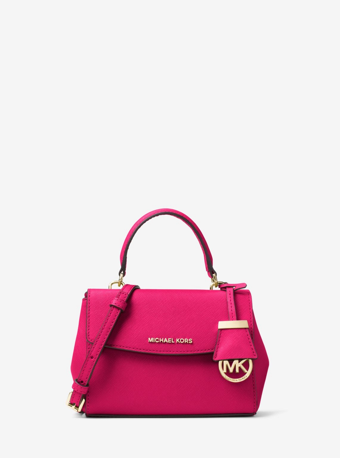 Ava Extra-Small Saffiano Leather Crossbody
