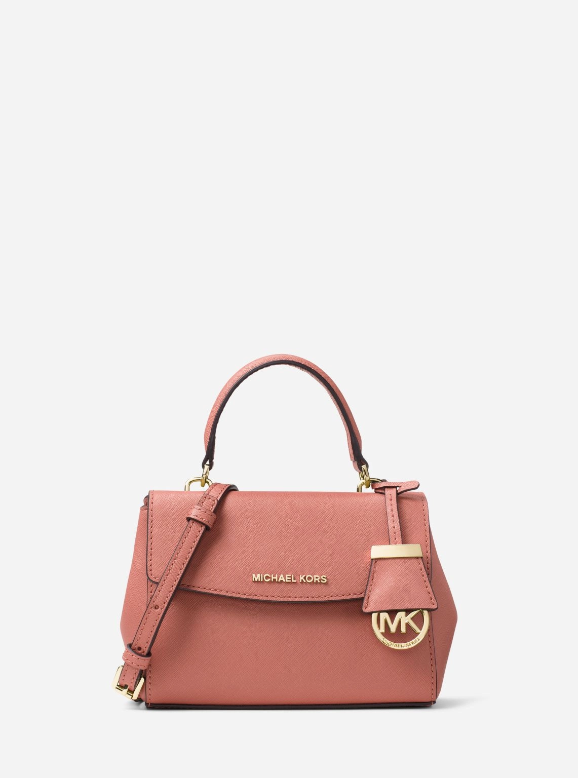 Ava Extra-Small Saffiano Leather Crossbody