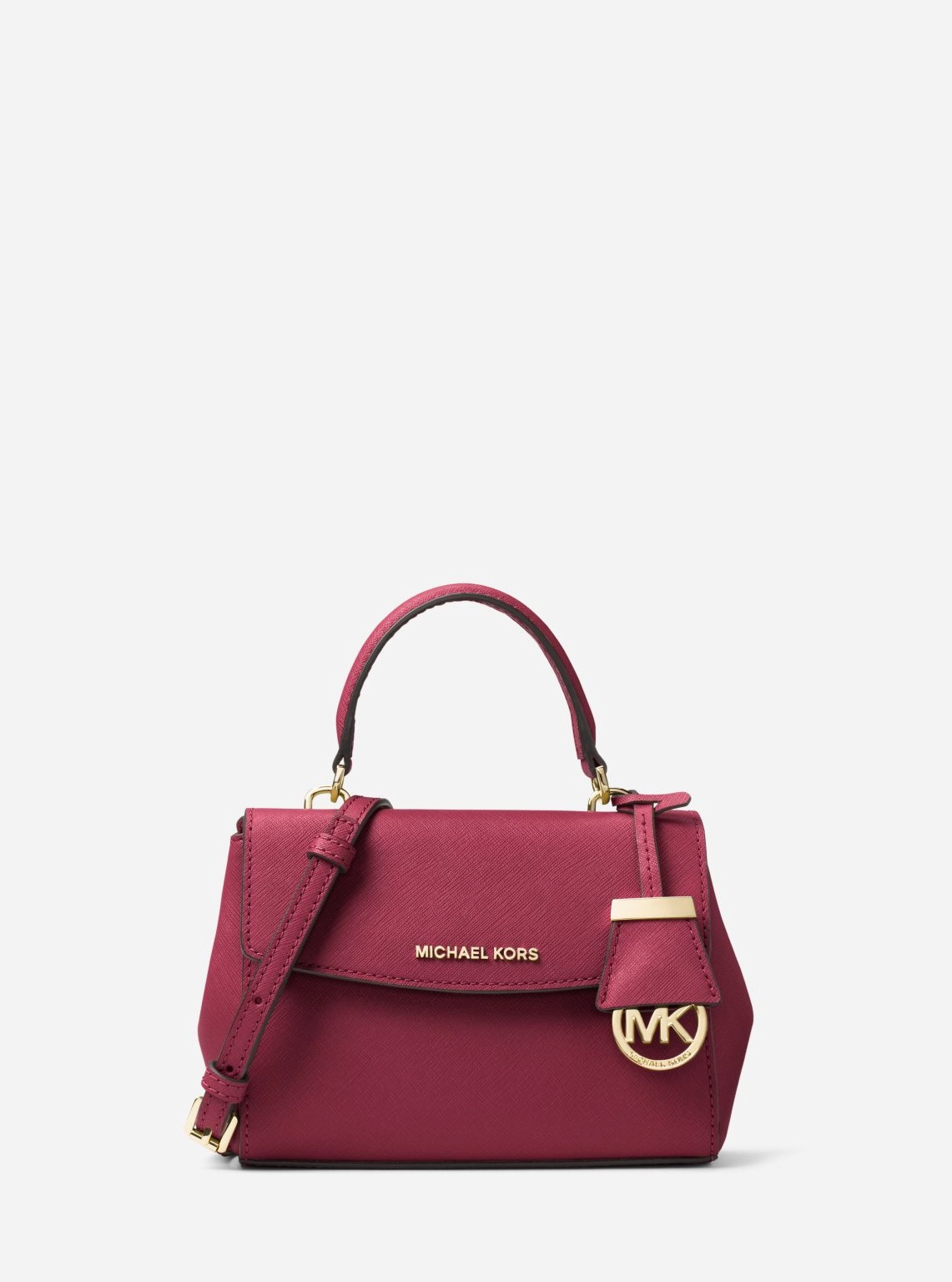 Ava Extra-Small Saffiano Leather Crossbody